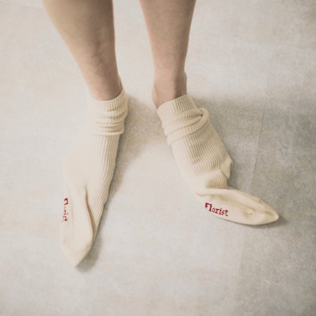 Laceflower  Florist socks White