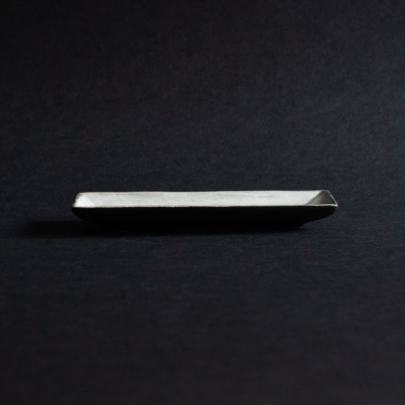 イタリア 長小皿 ピューター | 道具屋 nobori