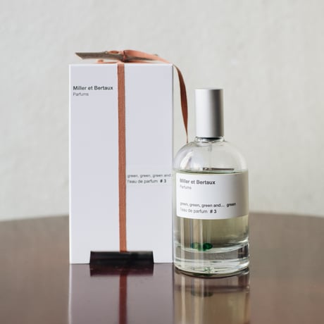 eau de parfum / #3 green, green, green and ... green 100ml