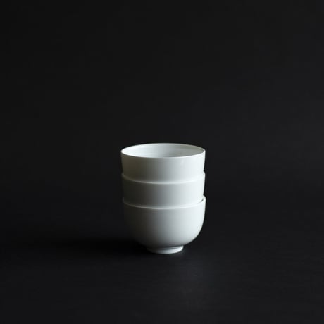 K9-3 casane te 煎茶碗 白磁