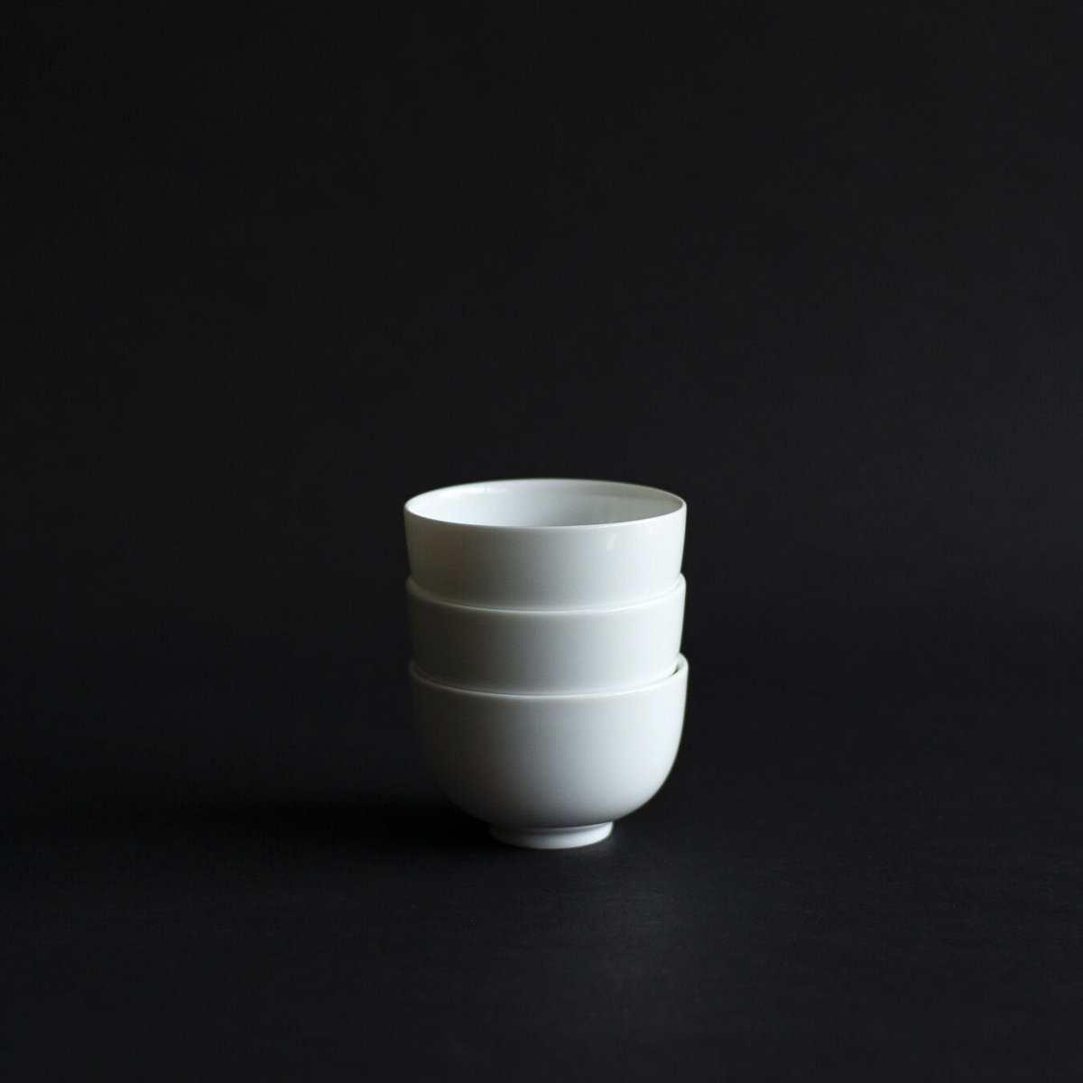 煎茶道具　徳化窯　白磁　線文　煎茶碗　五客　時代箱付　M　R8513 煎茶道具 徳化窯 白磁 線文 煎茶碗 五客 時代箱付 M R8513 工芸品