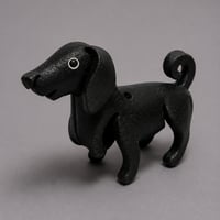 key ring / Labrador Black