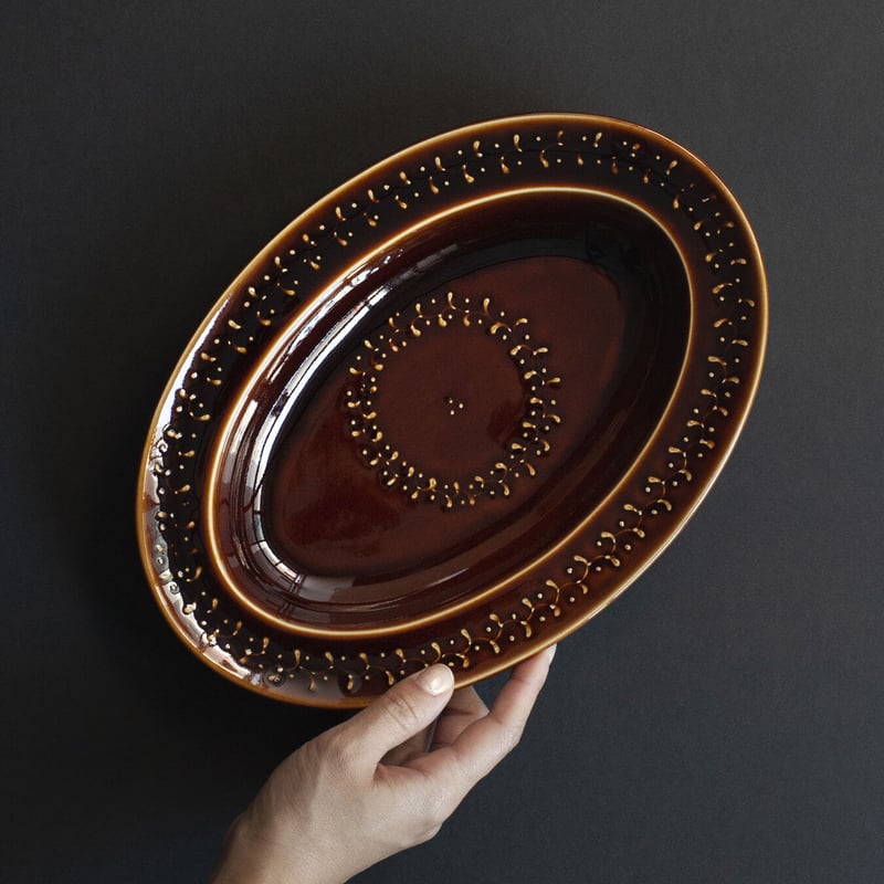 Slipware/Antique plate 南仏/スリップウェア