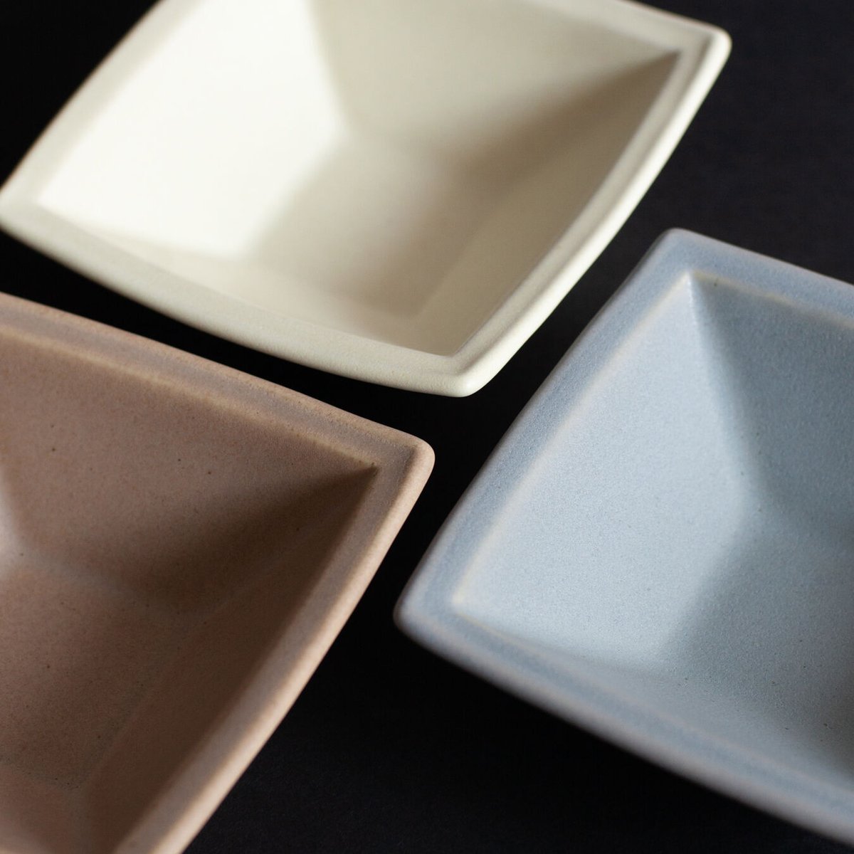 Awabi ware あわびウェア4点セット オーバル皿M、豆皿