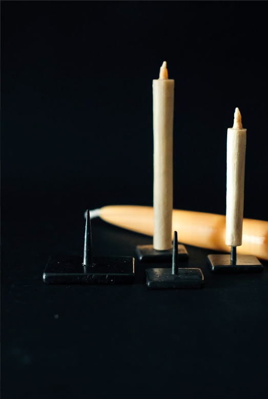 Antique Iron Candle Stand キャンドルスタンド 燭台 2 J16-2 鉄製燭台 小 Iron Candle Stand 