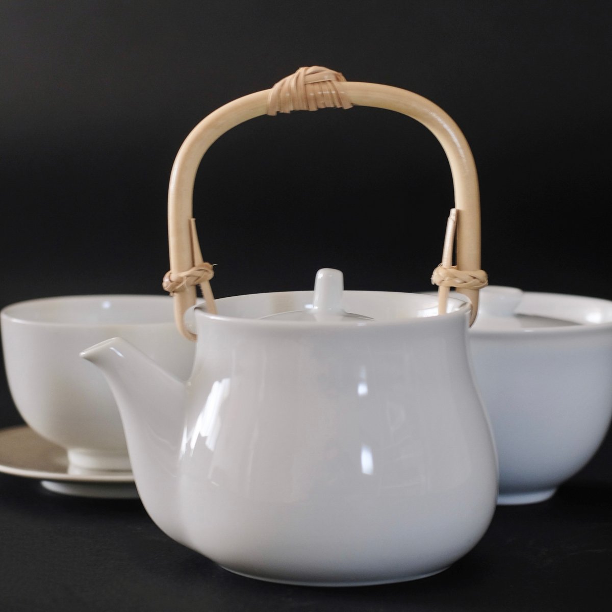 1ju1sai（一汁一菜‐いちじゅういっさい）土瓶 白磁 | 道具屋 nobori