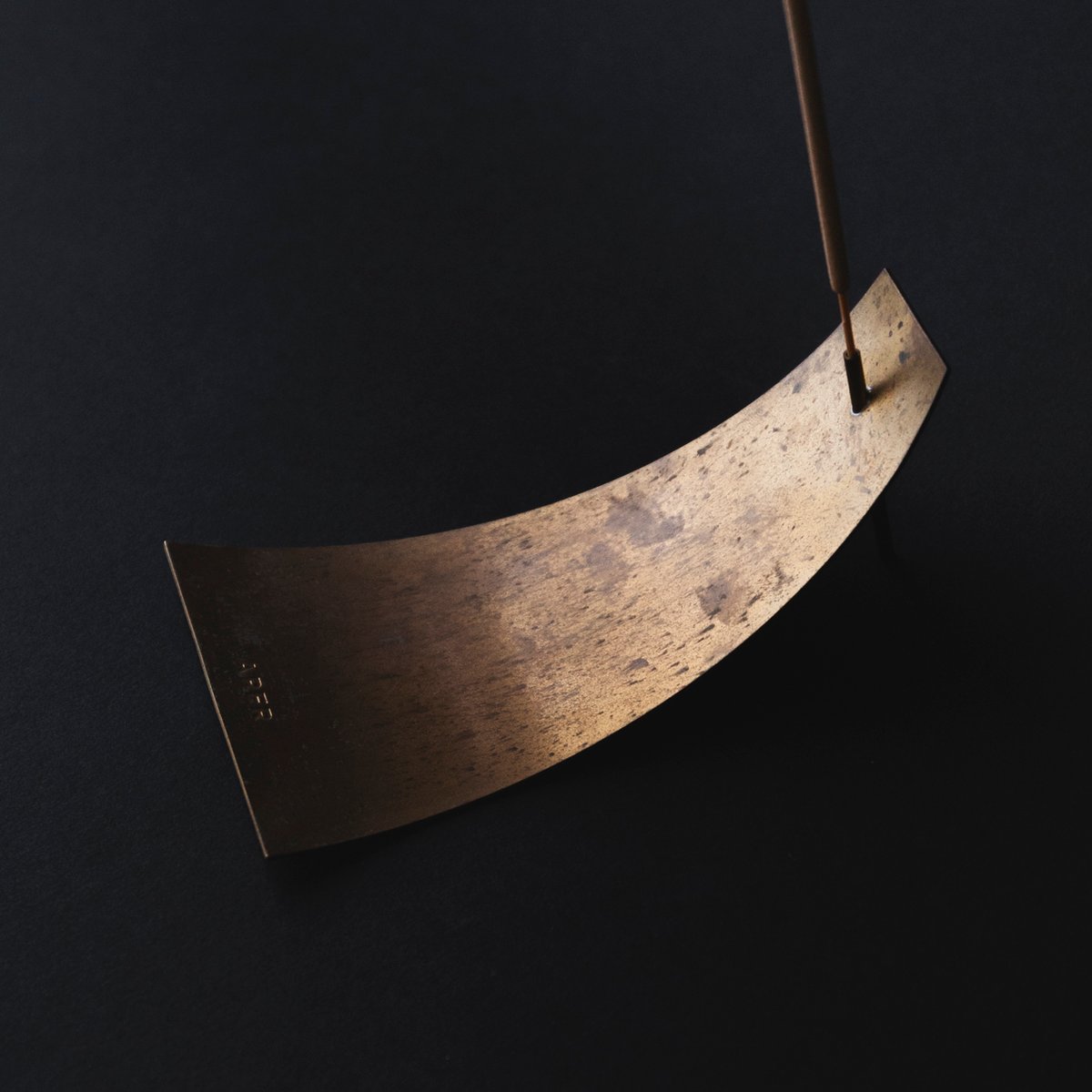 【新品未使用品】BRASS INCENSE STAND BRASS INCENSE STAND | 道具屋 nobori