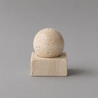 TSTONE INCENSE HOLDER   Ivory
