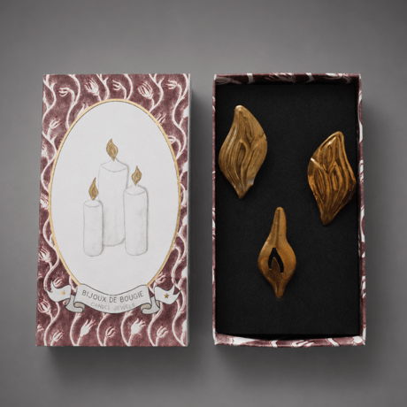 candle jewelry /  FLAMME