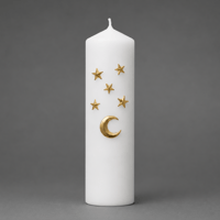 candle jewelry /  MOON & STARS