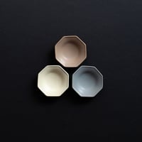 あわびウェア　八角豆皿