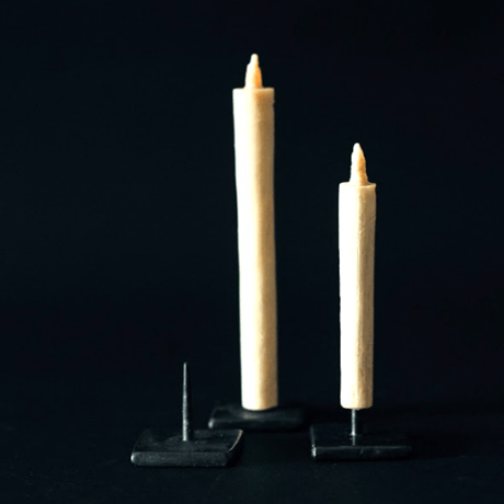 鉄製燭台 小　Iron Candle Stand "S"