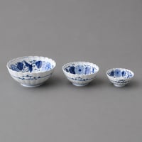 染付菊唐草ボウル