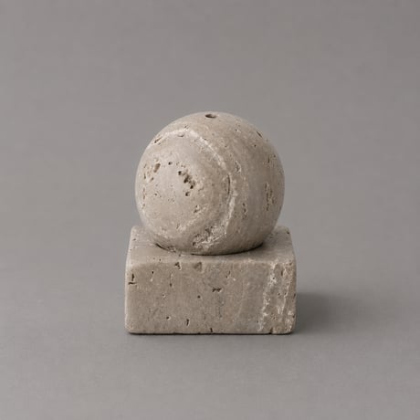 STONE INCENSE HOLDER   Gray