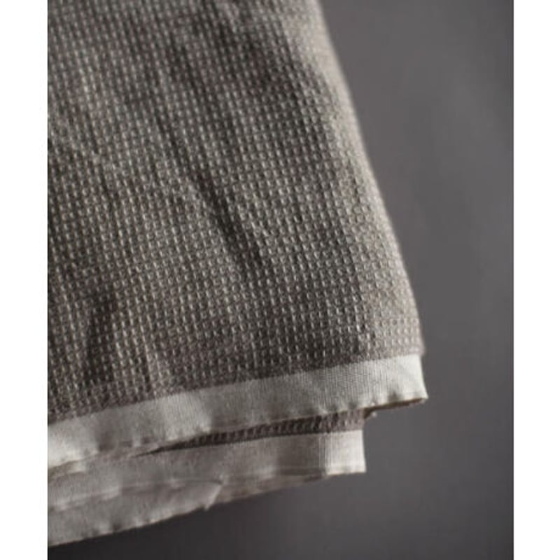 fog linen work リネンウォッシュワッフルタオルケット/ウォッシュ