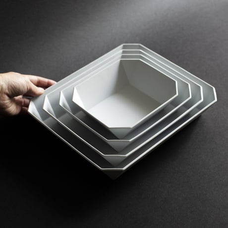 TY  Square Bowl（gray）