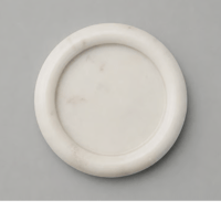 STONE CIRCLE TRAY　White