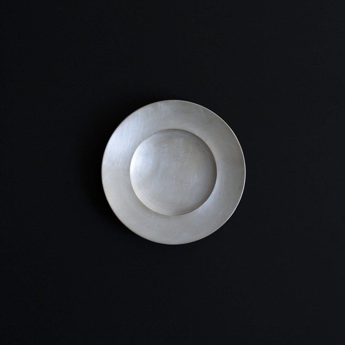 INTERGLAS インターグラスイタリア製スープ皿銀彩