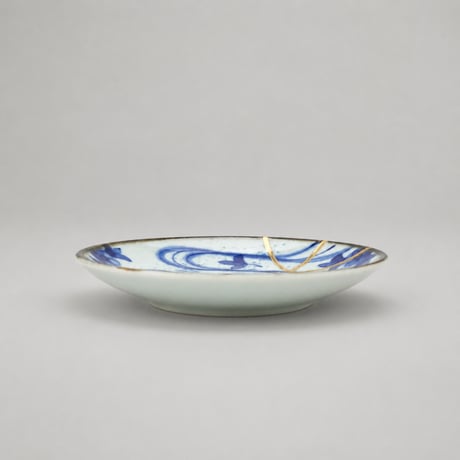 金継ぎ豆皿（φ104 × H17mm）