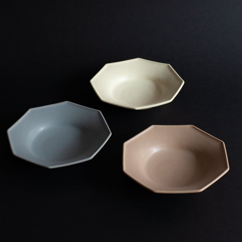 あわびウェア 八角中深皿 | 道具屋 nobori