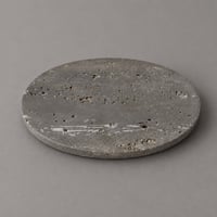 TRAVERTINE SOAP DISH