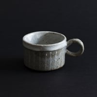 H23-3 コーヒー碗 象がん十草