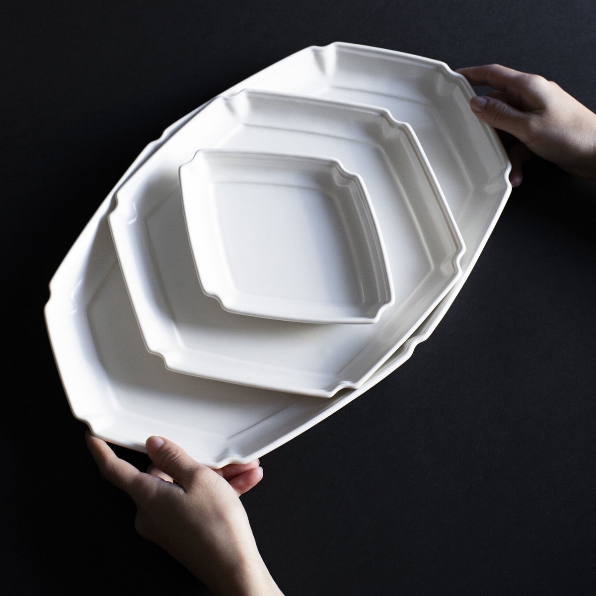 中国清時代 瑠璃南京 菱形皿 タカチ 東さ5-1021③ 中国清時代 瑠璃南京