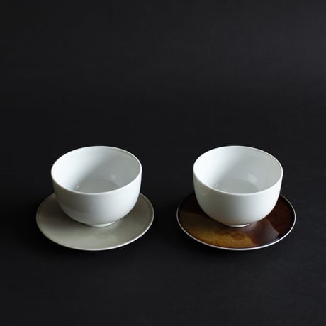 K9-3 casane te 煎茶碗 白磁