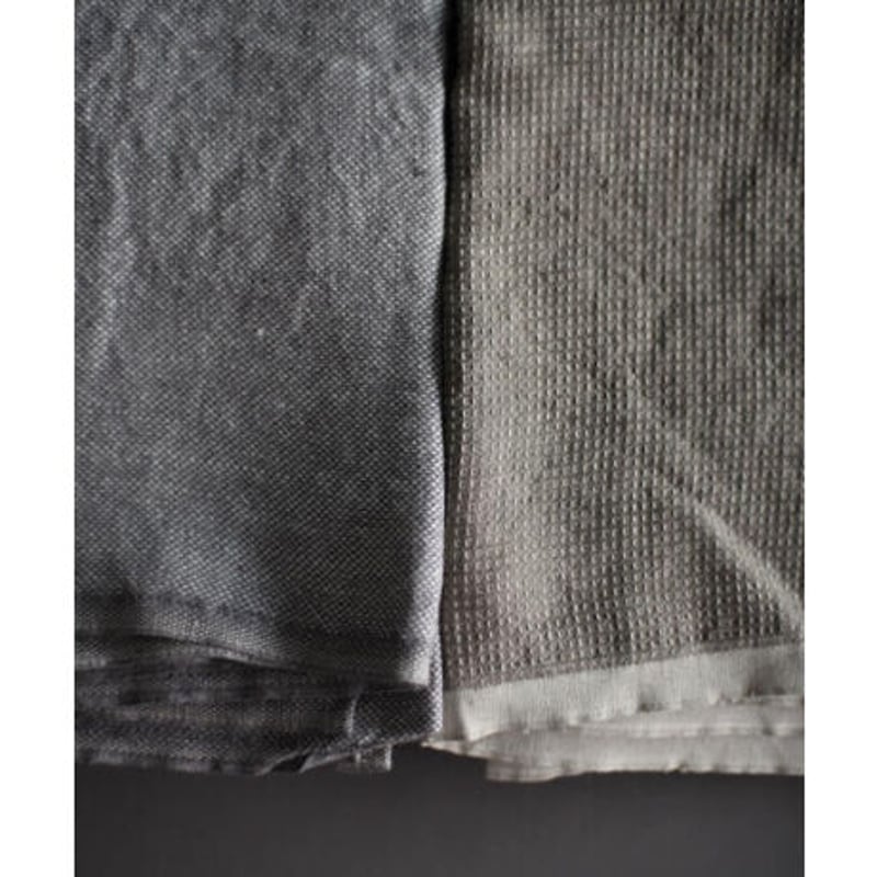 fog linen work リネンウォッシュワッフルタオルケット/ウォッシュ