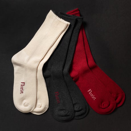 Laceflower  Florist socks White