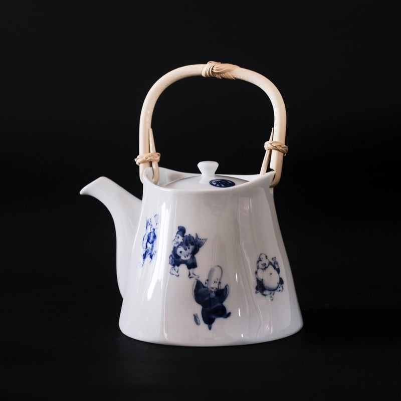 7happy（七福‐しちふく）煎茶 七福神染付文様 | 道具屋 nobori