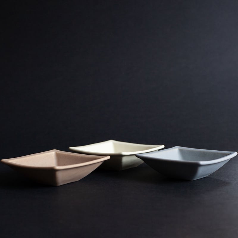 awabi ware 長方豆皿　３枚セット awabi ware 長方豆皿 3枚セット - メルカリ
