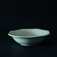 H13-3 meimei-ware 14.5取鉢  八角（青磁）