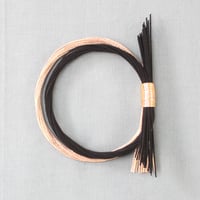 二重しめ飾り　黒金　PHC-087-3
