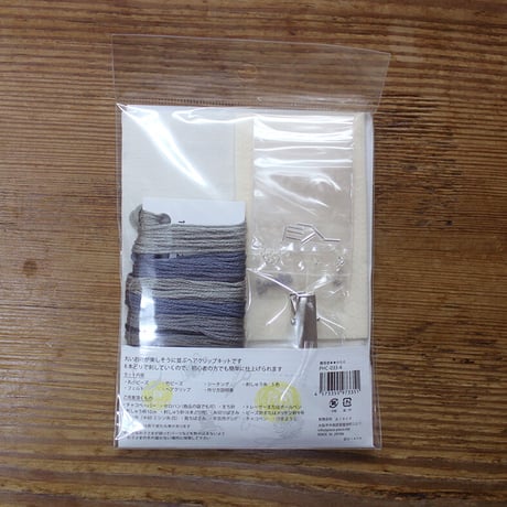 k.omono floret hair accessory　 ヘアクリップ  - gray - PHC-033-4