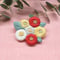 K.omono  floret  garden  ブローチ　-red- PHC-118-1