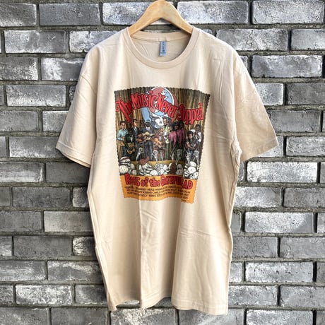 【ROBERT CRUMB】 THE MUSIC NEVER STOPPED Tee ロバートクラム