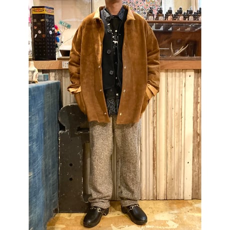 【NOMARHYTHM TEXTILE】 Tweed Easy Pants ノーマ  ツイードパンツ