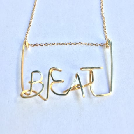 【Kaystyle Jewelry for LILY】 “BEAT” Necklace