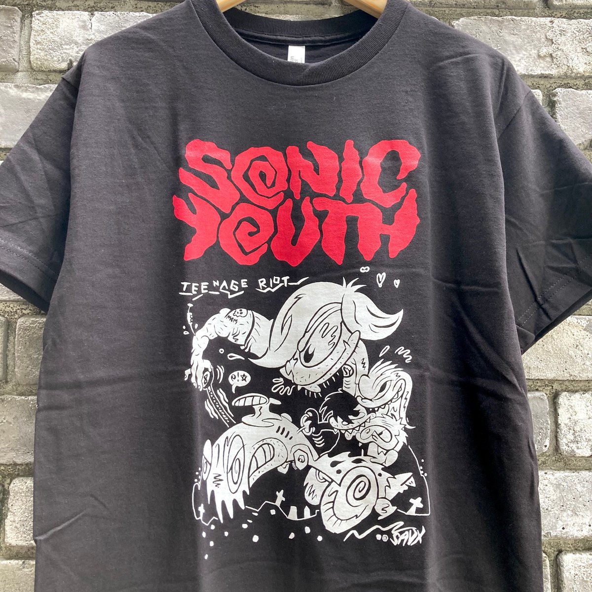 Sonic Riot 【SONIC YOUTH】 “Teenage Riot” Tee ソニックユース | LILY...