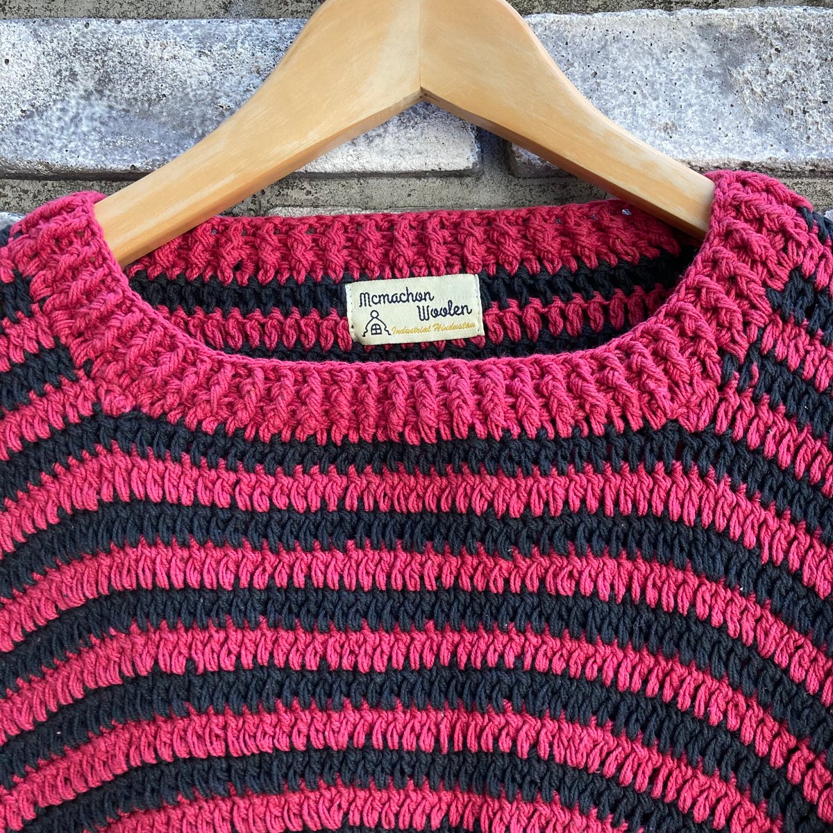 Mac Mahon Knitting Mills】 Big L/S Crew Neck Kn