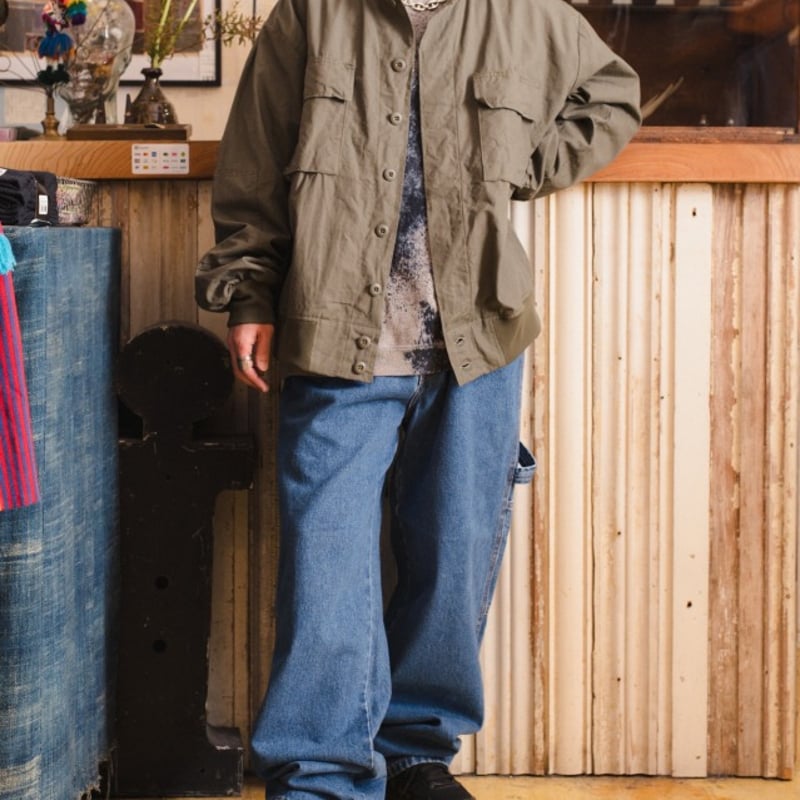 NOMA t.d.】 Hand Dye Twist Sweat Gray ノーマ ハンドダイ