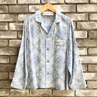 【dahl'ia】 Bandana Shirt Sax ダリア バンダナ シャツ