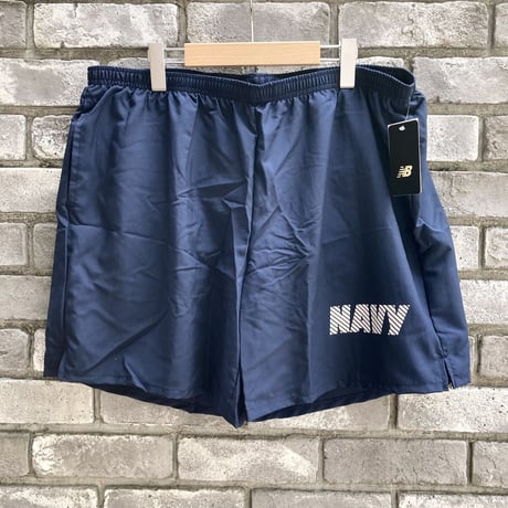 【US NAVY 】 NEW BALANCE PT Shorts【Made in USA】ショート丈 アメリカ海軍 ニューバランス製 フィジカルトレーニングショーツ