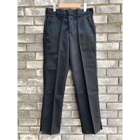 【LILYyoyogiuehara】 Re-make Slit Flare Trousers Black リメイク スリット フレア トラウザーズ