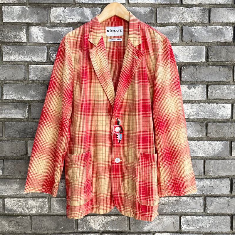 NOMA t.d.】Ombre Plaid Jacket with Beading ノーマ ...