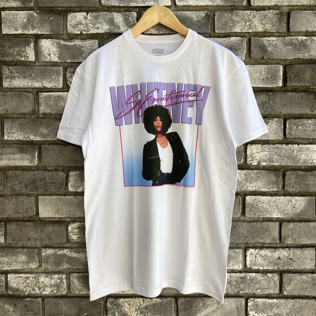 MUSIC TEE】WHITNEY HOUSTON “SO EMOTIONAL” ホイットニ
