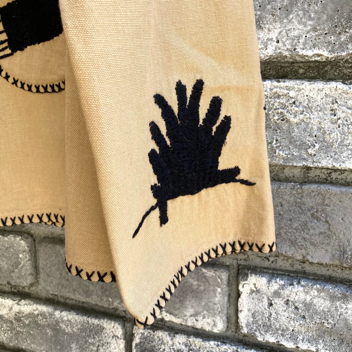 dahl'ia】 Mexican Jacket Beige ダリア メキシカンジャケット 手