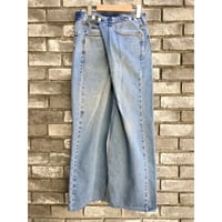 【sunny side up】Remake Wrap Denim Pants サイズ2 リメイク デニム