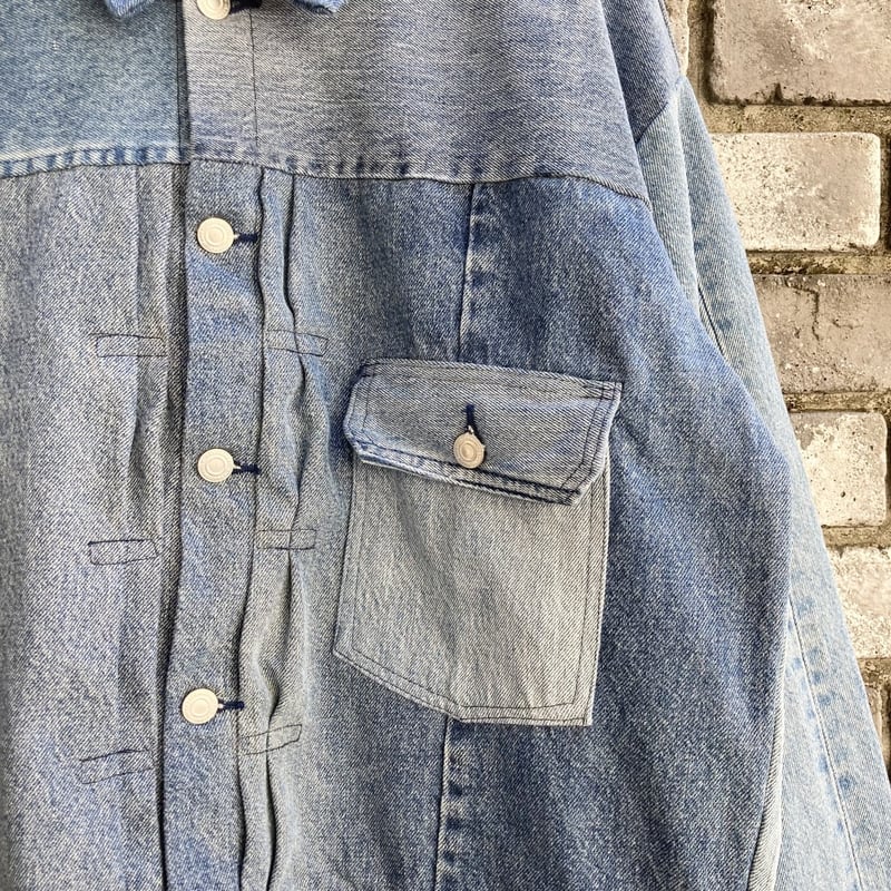 sunny side up】 Denim 1st T-Back Wide JKT B サイズ